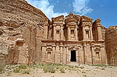 Petra - the facade of al-Deir (the Monastery) 